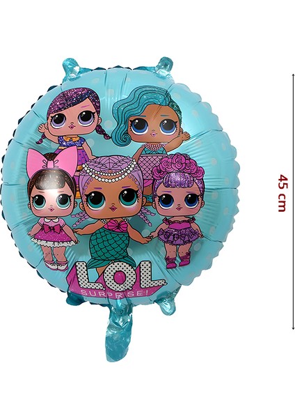 Lol Bebek 45CM Folyo Balon - Mavi fiyatları