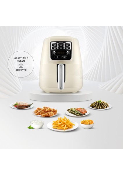 Air Pro Cook Xl 2 In 1 Airfryer Starlight 4 Kişilik