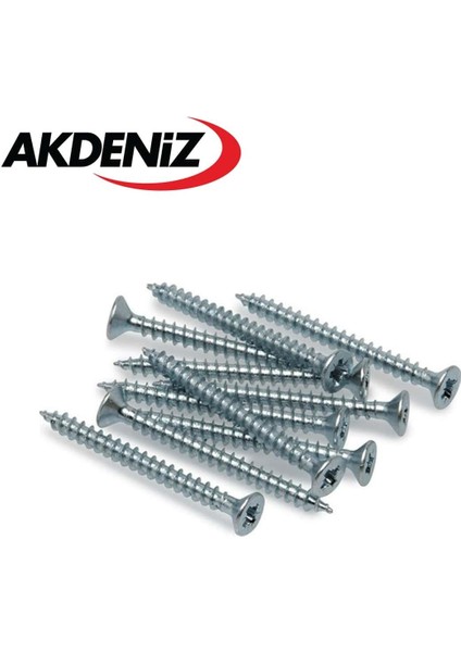 Sunta Vidası 4X30 Akdeniz 500 Adet