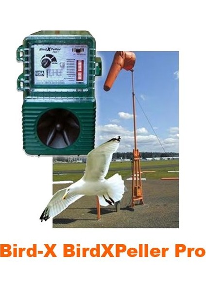 Birdx Peller Pro Kuş Bariyer Sonik Elektronik Cihaz