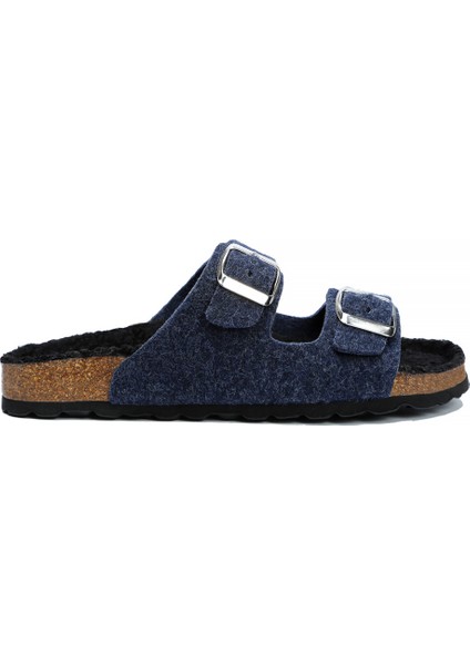 K10260KK Kifidis Soft Step Kadın Keçe Mantar Terlik 36-41