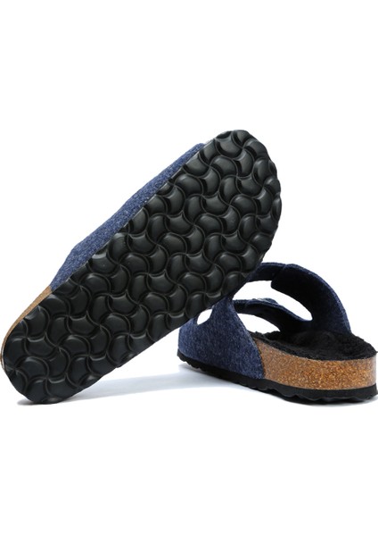 K10260KK Kifidis Soft Step Kadın Keçe Mantar Terlik 36-41 modelleri