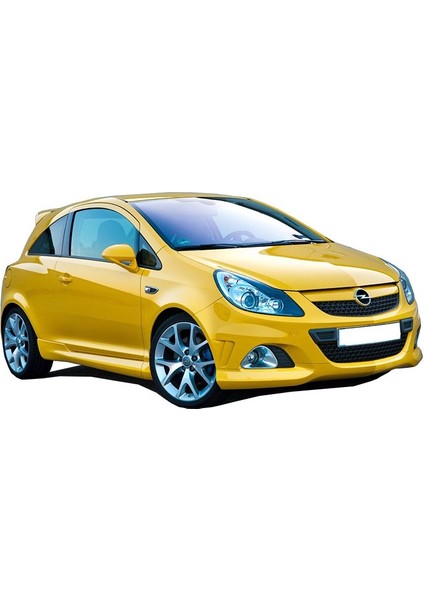 Opel Corsa D 2 Kapı 2007-2015 Plastik Boyasız Yan Marşpiyel