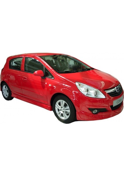 Opel Corsa D 4 Kapı 20072015 Plastik Boyasız Yan Marşpiyel