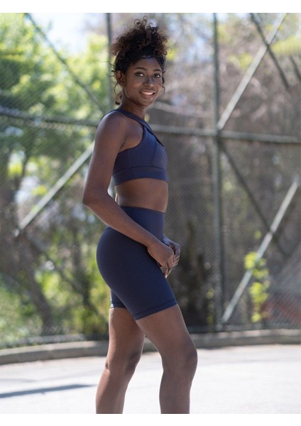 Kadın Lacivert Spor Şort fiyatları