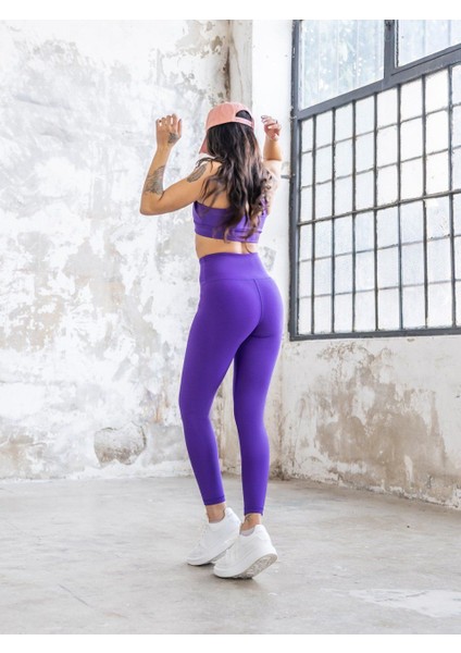 Kadın Mor Toparlayıcı Tayt fırsatları