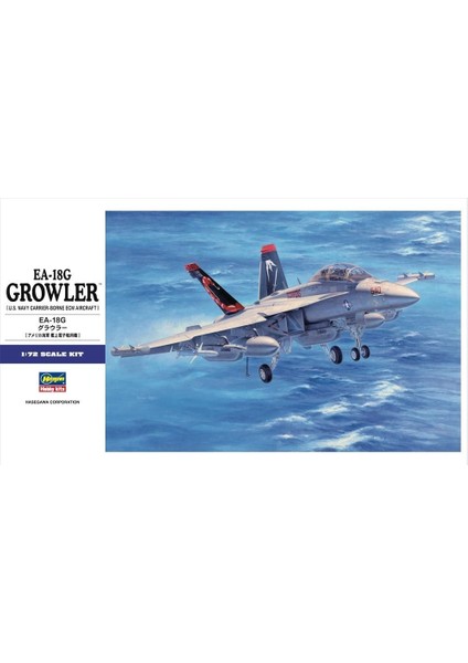 E38 01568 1/72 EA-18G Growler Savaş Uçağı Demonte Plastik Maketi