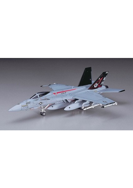E19 00549 1/72 F/A-18E Super Hornet Savaş Uçağı Demonte Plastik Maketi