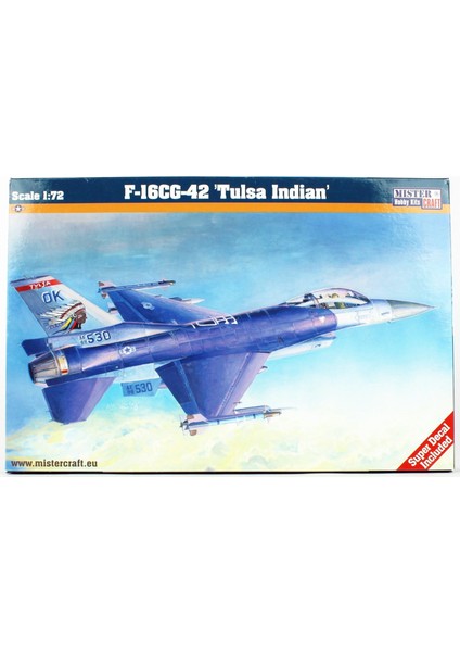 D-105 1/72 F-16C-42 Tulsa Indiains