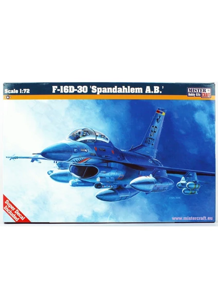 D-82 1/72 F-16D-30 Spadahlem A.b.