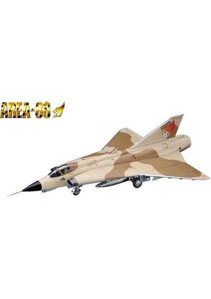 64758 1/72 Area-88 J35J Draken (Shin Kazama) Savaş Uçağı Bilim Kurgu Demonte Plastik Maketi