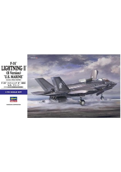 E46 01576 1/72 F-35 Lightning Iı (B Versiyon) Abd Deniz Kuvvetleri Savaş Uçağı Demonte Plastik Maketi