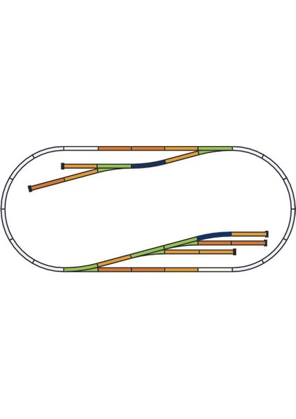 55330 1/87 Track Set D