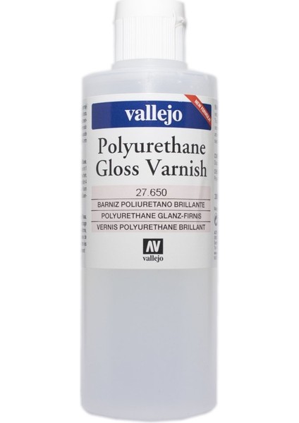 27650 200 Ml. Poliüretan Parlak Vernik, Maket Boyası