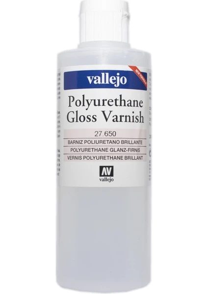 27650 200 Ml. Poliüretan Parlak Vernik, Maket Boyası