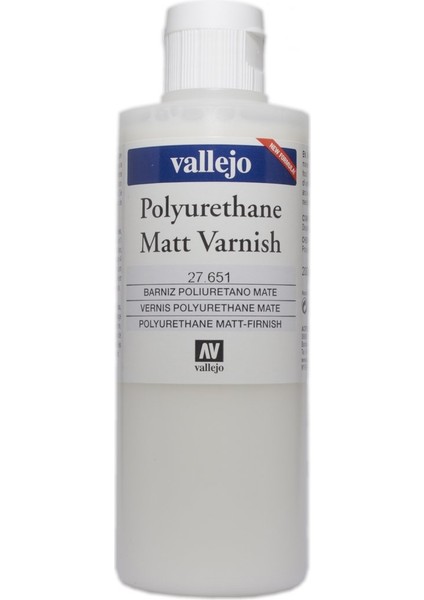 27651 200 Ml. Poliüretan Mat Vernik, Maket Boyası
