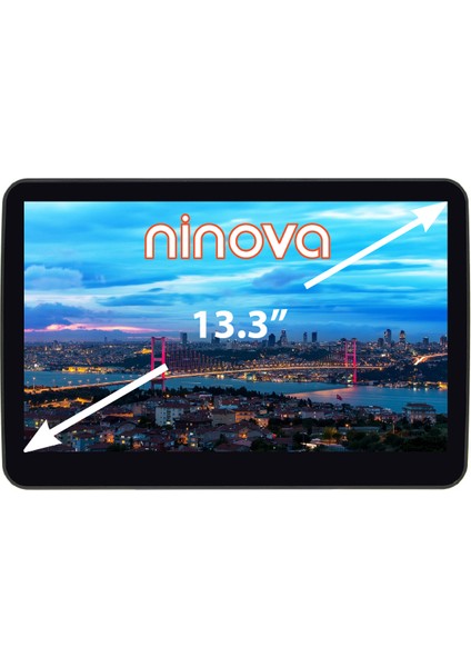 13.3" NV-1330 HDMI VGA Monitör