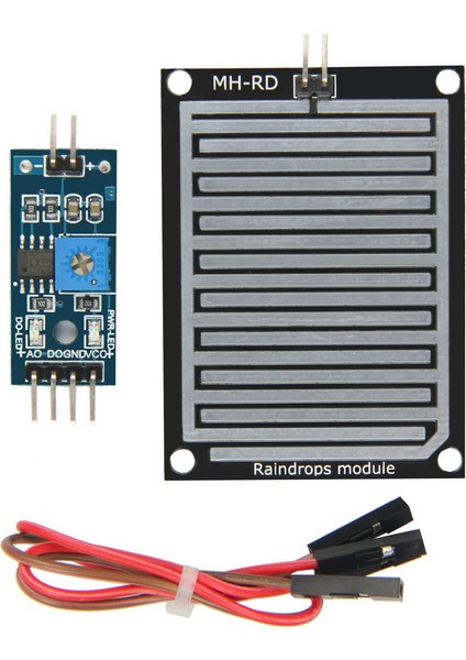 Roba Yağmur Algılama Sensör Modülü Arduino Raindrops Su Algılama