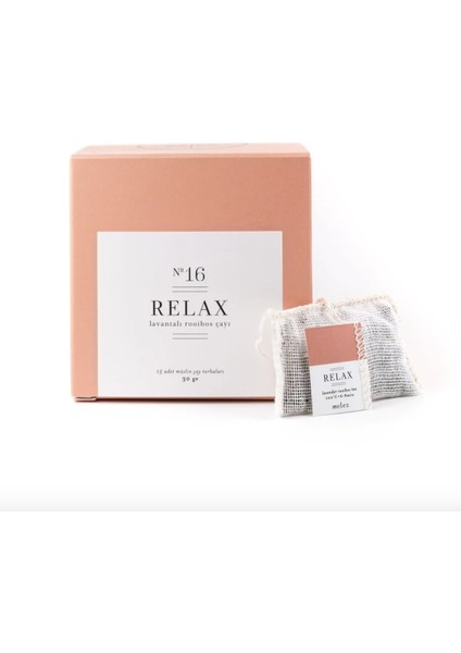 Relax 15'Li Çay Poşeti Kutusu - Lavantalı Rooıbos