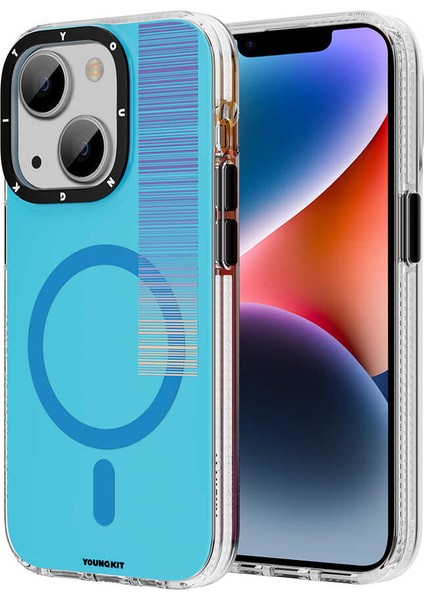 Apple iPhone 14 Kılıf Magsafe Şarj Özellikli Youngkit Pure Serisi Kapak