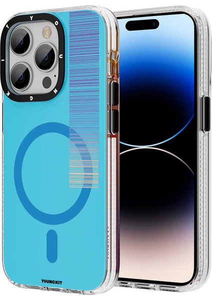 Apple iPhone 14 Pro Max Kılıf Magsafe Şarj Özellikli Youngkit Pure Serisi Kapak