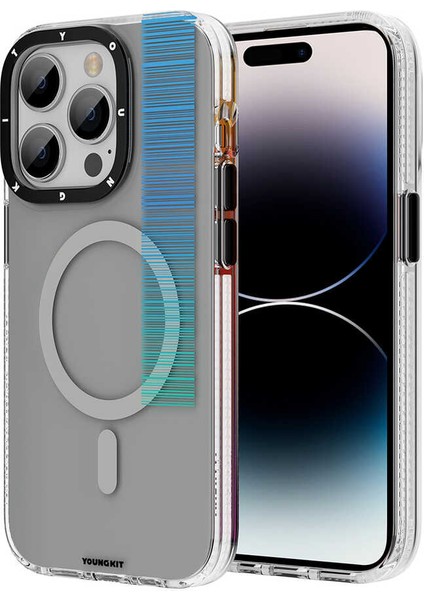 Apple iPhone 14 Pro Max Kılıf Magsafe Şarj Özellikli Youngkit Pure Serisi Kapak
