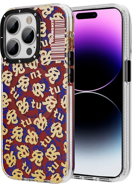 Apple iPhone 14 Pro Max Kılıf Magsafe Şarj Özellikli Youngkit Play Rabbit Serisi Kapak