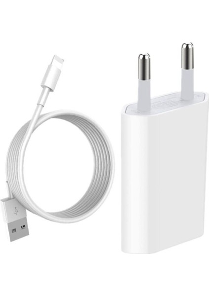 Lightning To USB Şarj Cihazı 5W Apple Iphone 5 6 7 8 x Plus S Max Uyumlu Şarz Aleti