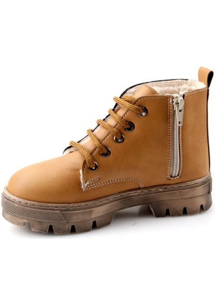 Arz 02341 Unisex Çocuk Kürklü Termal Bot