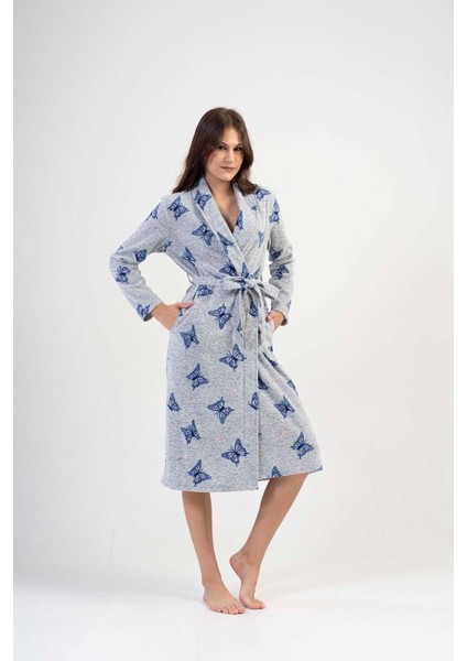 Kadın Polar Gri Sabahlık 203192-0196 fırsatları