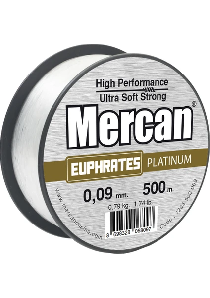 Euprates Platinum Beyaz 500M Makara Misina