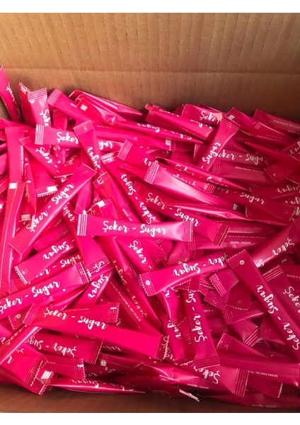 - Stick Şeker Toz Baskılı 3gr*1000 Adet