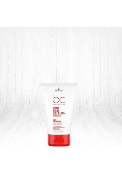Bc Bonacure Repair Rescue Sealed Ends+ Arginine Sulfate Free Serum 100 Ml