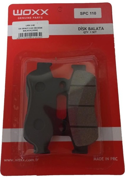 Ox-Spacy 110 Ön Disk Balata [oem]