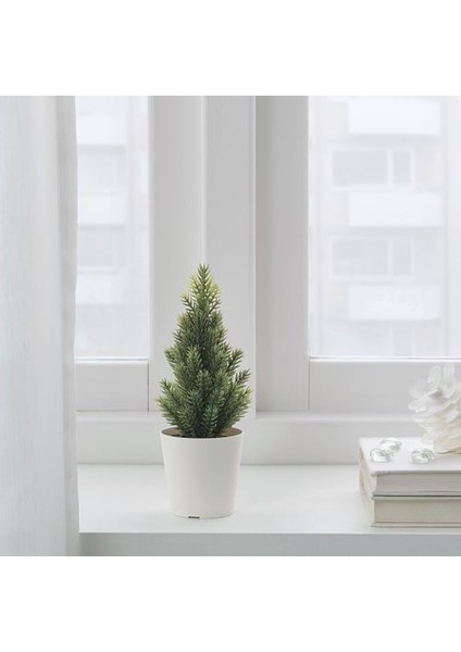 Mini Çam Ağacı Saksılı Yapay Bitki 6 cm Çam Ağaç Dekorasyon fiyatları