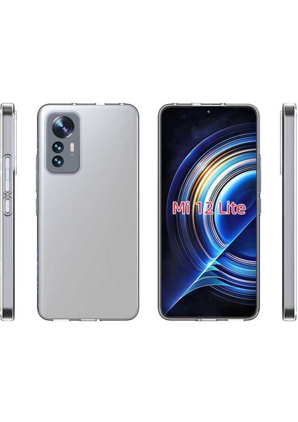 Xiaomi Mi 12 Lite Kılıf Şeffaf Ince ve Esnek Süper Silikon Kılıf fiyatları