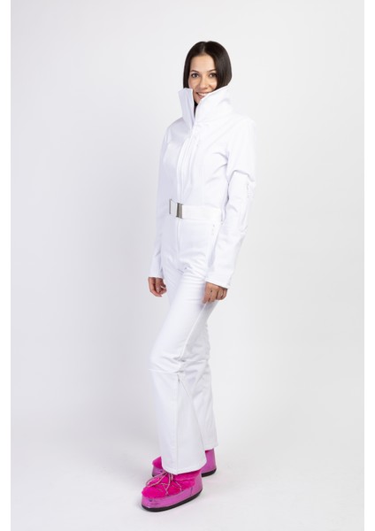 Sd Beyaz Fermuarlı Kayak Tulumu fiyatları