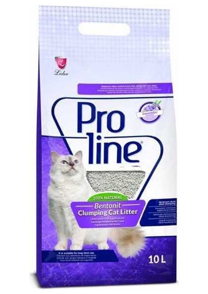 Lavanta Kokulu Ince Taneli Kedi Kumu 10 Lt