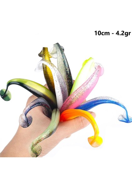 VIP Kalite Olta Balıkçılık Silikon 10cm - 4.2gr Lure Yapay Yem