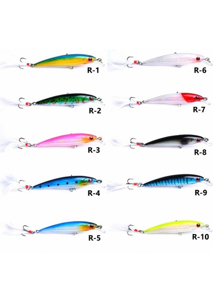 MSO Teknoloji Olta Balıkçılık Minnow 8.6cm - 7gr Rapala Yapay Yem