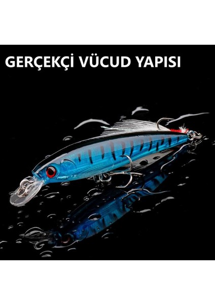 MSO Teknoloji Olta Balıkçılık Minnow 8.6cm - 7gr Rapala Yapay Yem