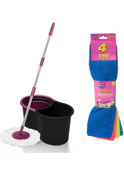 Black Edition Otomatik Temizlik Seti + Parex Easy Temizlik Bezi 4'lü fiyatları