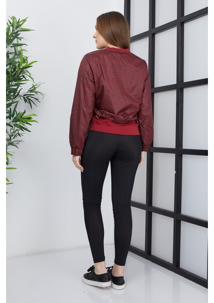 Kadın Çift Kumaşlı Fermuarlı Spor Ceket fiyatları