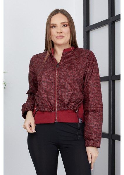 Kadın Çift Kumaşlı Fermuarlı Spor Ceket fırsatları