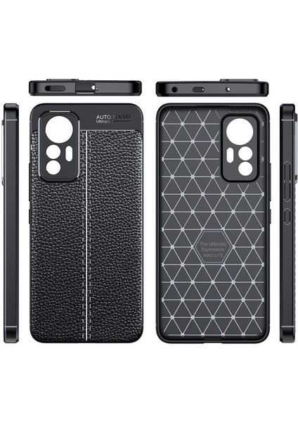 Xiaomi Mi 12 Lite Kılıf Zore Niss Deri Desenli Silikon Kılıf fiyatları