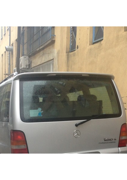 (Boyasız) Mercedes Vito W638 Işıklı Spoiler 1996 - 2003 Arasına Uyumludur modelleri