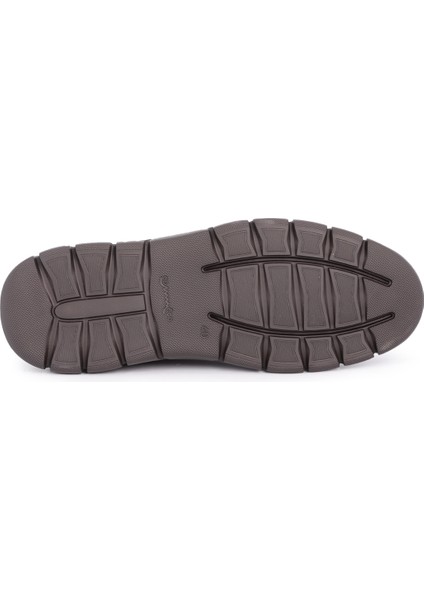 L4501 Deri Erkek Casual Ayakkabı Kahve