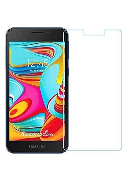 Samsung Galaxy A2 Core Cam Ekran Koruyucu 9h Şeffaf Sert