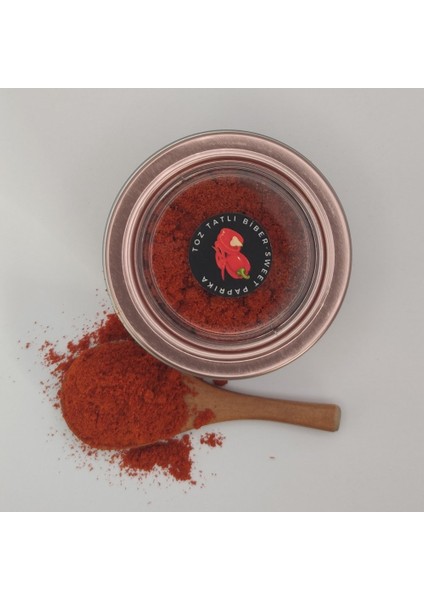 Toz Tatlı Biber 60 gr Özel Mıknatıslı Baharat Kutusunda