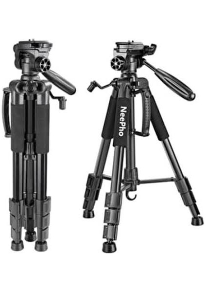 Taşıma Çantalı, Pro, 360 Derece Dönebilen 175 cm Tripod